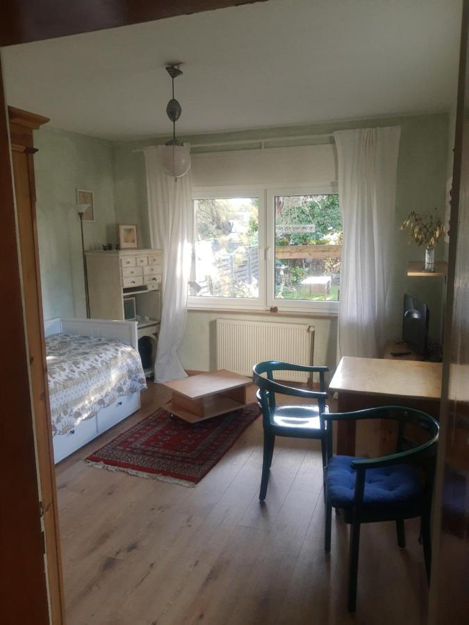 Gartenzimmer Mit Strassenbahn Zu Dom Und Messe Köln Eksteriør bilde
